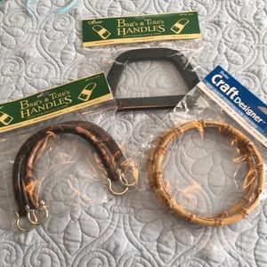 Purse handles- bundle of 3, NWT